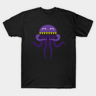 Ultros Purple Octopus Vector Art T-Shirt